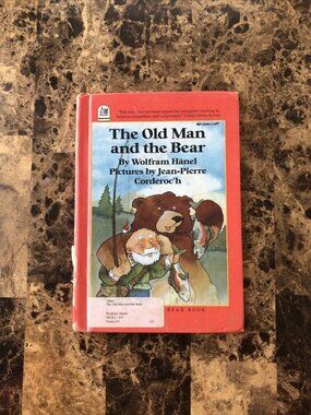 Old Man and the Bear By Wolfram Hanel 1994 Hardcover Ex Library